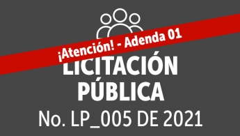 Licitación pública No. LP_005 de 2021 - Adenda 1