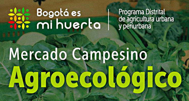 Bogotá es mi huerta - Programa Distrital de agricultura urbana y periurbana - Mercado Campesino Agroecológico - #BogotáEsMiHuerta - Foto de fondo de hortalizas.