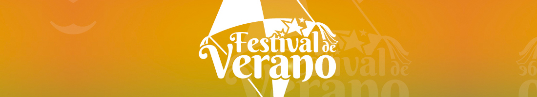 Pieza gráfica promocional del Festival de Verano 2022